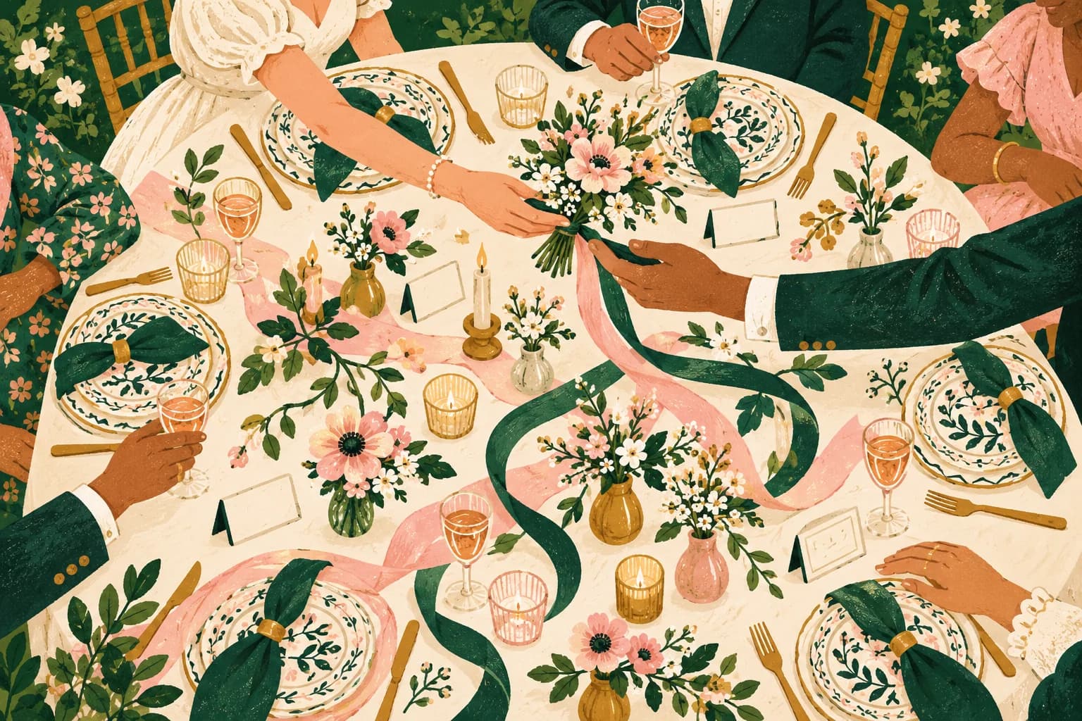 Wedding Tables Together cover